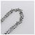 LOUIS VUITTON Cinghia a catena in metallo 60 cm Argento LV Auth 150648 - vista 9