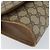 GUCCI GG Supreme Borsa Clutch Sherry Line PVC Beige Oro 89 01 030 Auth 150270 D'oro - vista 14