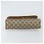 GUCCI GG Supreme Borsa Clutch Sherry Line PVC Beige Oro 89 01 030 Auth 150270 D'oro - vista 6