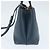 FENDI 2 JOURS Handtasche aus Leder 2 in 1 Blau Silber Authentisch 150363 - vista 4