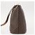 Céline Borsa a spalla circolare in tela Macadam CELINE in pelle PVC marrone oro Auth 148185 D'oro - vista 3