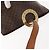 Céline Borsa a spalla circolare in tela Macadam CELINE in pelle PVC marrone oro Auth 148185 D'oro - vista 6