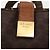 Céline Borsa a spalla circolare in tela Macadam CELINE in pelle PVC marrone oro Auth 148185 D'oro - vista 9
