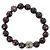 Bracciale in perle Chrome Hearts CH Plus Cross Ball Granato 0,4"" Ag925 Auth 143052M Rosso