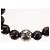 Bracciale in perle Chrome Hearts CH Plus Cross Ball Granato 0,4"" Ag925 Auth 143052M Rosso - vista 8