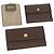 Céline Portafoglio in tela Macadam CELINE PVC 3 pezzi Marrone Beige Auth bs31476