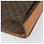 Céline Borsa a Spalla in Tela Macadam CELINE in Pelle PVC Marrone Oro Auth 154706 D'oro - vista 11