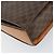 Céline Borsa a Spalla in Tela Macadam CELINE in Pelle PVC Marrone Oro Auth 154706 D'oro - vista 14