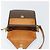 Céline Borsa a Spalla in Tela Macadam CELINE in Pelle PVC Marrone Oro Auth 154706 D'oro - vista 16