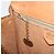 Céline Borsa a Spalla in Tela Macadam CELINE in Pelle PVC Marrone Oro Auth 154706 D'oro - vista 21
