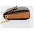 Céline Borsa a Spalla in Tela Macadam CELINE in Pelle PVC Marrone Oro Auth 154706 D'oro - vista 5