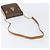 Céline Borsa a Spalla in Tela Macadam CELINE in Pelle PVC Marrone Oro Auth 154706 D'oro - vista 8