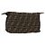 FENDI Zucca Canvas Tasche Schwarz Braun Auth am9590