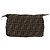 FENDI Zucca Canvas Tasche Schwarz Braun Auth am9590 - Ansicht 13