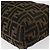 FENDI Zucca Canvas Tasche Schwarz Braun Auth am9590 - Ansicht 14