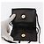 Borsa a Spalla Vala in Pelle Nera e Oro Salvatore Ferragamo Auth ka135 Nero D'oro - vista 10