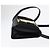 Borsa a Spalla Vala in Pelle Nera e Oro Salvatore Ferragamo Auth ka135 Nero D'oro - vista 3