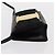 Borsa a Spalla Vala in Pelle Nera e Oro Salvatore Ferragamo Auth ka135 Nero D'oro - vista 4