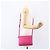 Céline Borsa a Spalla Trio Small in Pelle Rosa Oro Auth BA7686 D'oro - vista 22