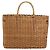 Borsa a Mano FENDI Rattan Marrone Oro Auth ka098 D'oro - vista 13