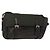 Bolso de Hombro PRADA de Nylon Cuero Caqui Plata Auténtico bs31146