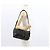 Bolso de Hombro PRADA de Nylon Cuero Caqui Plata Auténtico bs31146 - vista 30