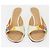 LOUIS VUITTON Schuhe Leder Canvas 2 Set Silber Weiß LV Auth th6500 - Ansicht 2