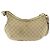 Borsa a Spalla Gucci GG Canvas Sherry Line Beige Oro 181092 Auth 150514 D'oro - vista 3