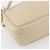 BALLY Borsa a Spalla in Pelle Trapuntata con Catena Avorio Oro Auth 151031 D'oro Crudo - vista 14