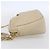 BALLY Borsa a Spalla in Pelle Trapuntata con Catena Avorio Oro Auth 151031 D'oro Crudo - vista 3