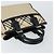 Burberry Nova Check Handtasche aus Canvas Beige Silber Authentisch bs30646 - vue 6