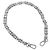 LOUIS VUITTON Cintura a Spalla in Catena Metal 23,6"" Argento LV Auth 150644
