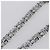 LOUIS VUITTON Cintura a Spalla in Catena Metal 23,6"" Argento LV Auth 150644 - vista 4