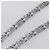 LOUIS VUITTON Cintura a Spalla in Catena Metal 23,6"" Argento LV Auth 150644 - vista 8