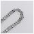 LOUIS VUITTON Cintura a Spalla in Catena Metal 23,6"" Argento LV Auth 150644 - vista 9