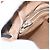 Borsa a Spalla GUCCI GG Plus Supreme in Pelle PVC Beige Oro Auth 150999 D'oro - vista 17