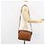 Autre Marque Borsa a Spalla Burberrys Nova Check in Pelle Marrone Oro Auth ep11687 D'oro - vista 22