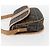 Borsa a Spalla in Tela Zucca FENDI PVC Nero Marrone Oro Auth ti3485 D'oro - vista 3