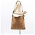 Céline Borsa a Spalla in Tela Macadam C di CELINE in Suede Marrone Oro Auth ti3487 D'oro - vista 21
