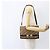 Borsa a Spalla in Tela Trotter Christian Dior Beige Oro Auth 157805 D'oro - vista 18