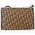 Borsa a Spalla in Tela Trotter Christian Dior Beige Oro Auth 157805 D'oro - vista 2