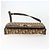 Borsa a Spalla in Tela Trotter Christian Dior Beige Oro Auth 157805 D'oro - vista 5