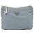 PRADA Schultertasche Nylon Hellblau Silber Authentisch 157225 - Ansicht 13