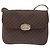 Céline Borsa a Spalla in Tela Macadam CELINE in Pelle PVC Marrone Oro Auth 156250 D'oro - vista 13