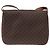 Céline Borsa a Spalla in Tela Macadam CELINE in Pelle PVC Marrone Oro Auth 156250 D'oro - vista 2