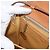 Céline Borsa a Spalla in Tela Macadam CELINE in Pelle PVC Marrone Oro Auth 156250 D'oro - vista 23