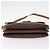 Céline Borsa a Spalla in Tela Macadam CELINE in Pelle PVC Marrone Oro Auth 156250 D'oro - vista 5