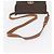 Céline Borsa a Spalla in Tela Macadam CELINE in Pelle PVC Marrone Oro Auth 156250 D'oro - vista 7