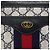 GUCCI GG Supreme Sherry Line Schultertasche PVC Rot Marine 41 02 013 Auth am9899 Marineblau - Ansicht 17