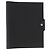 Hermès HERMES Yuris MM Copertura per Note in Pelle Nera Auth 157160V Nero